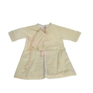 Vtg Best & Co. Liliputian Bazaar Ivory Baby Children's Coat Jacket & Hat Bonnet